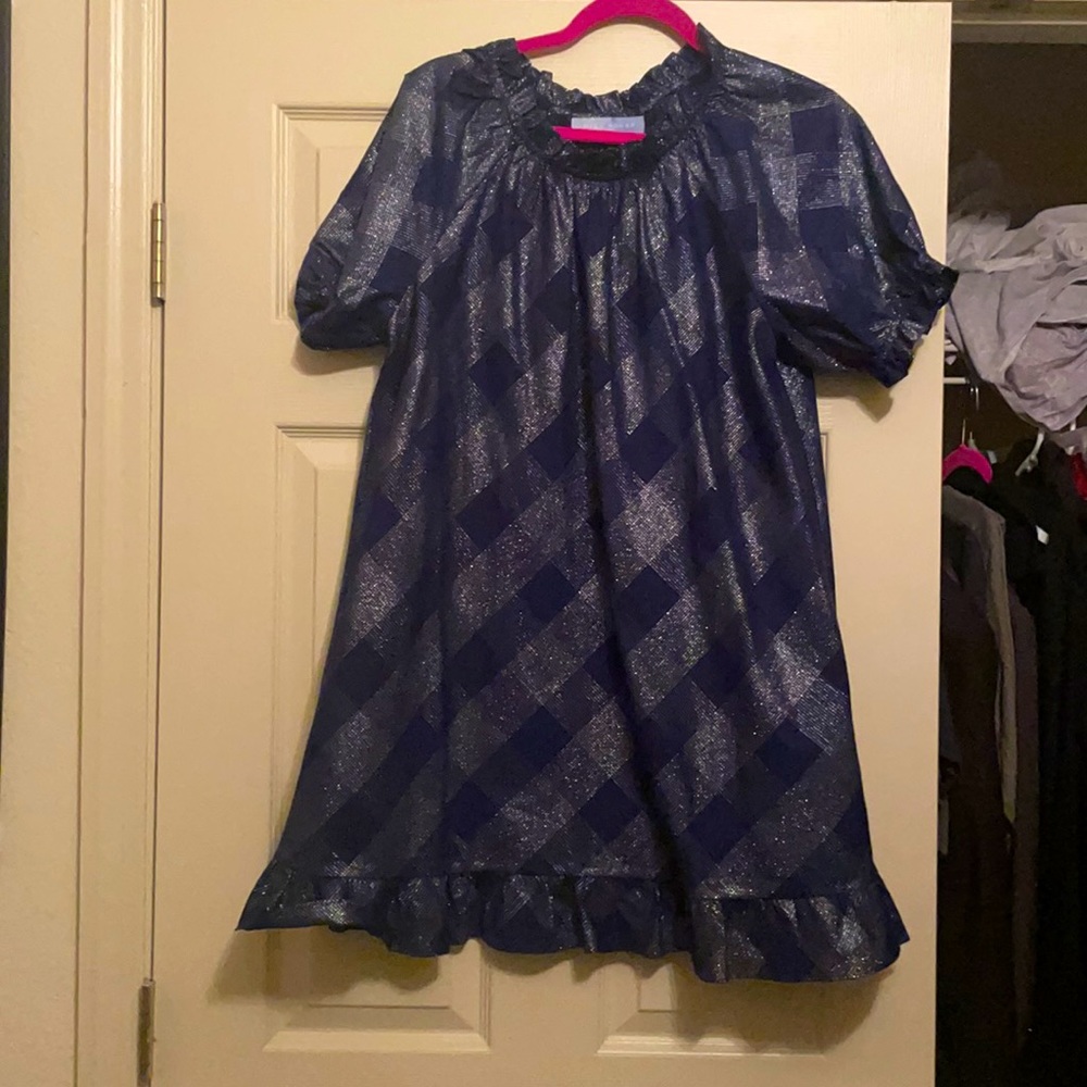 Hill house- best selling “Nap Dress” - navy blue glitter size XL